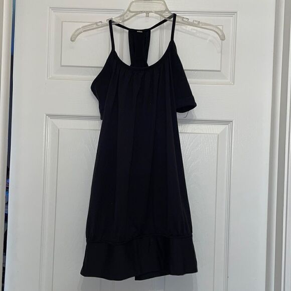 Rare Lululemon No Limits Tank Black / Black / Black - Picture 1 of 5